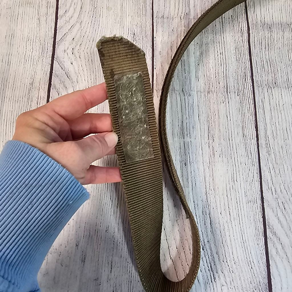 Men's 5.11 Tactical Series Army Green/Brown Belt One Size - Picture 6 of 8